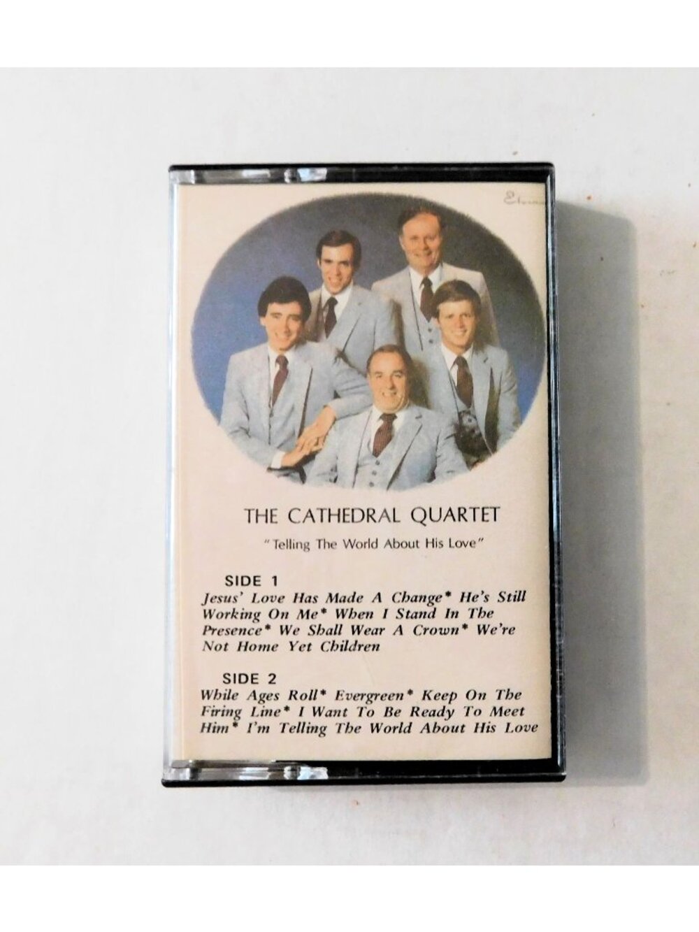 The Cathedral Quartet Telling The World About His Love Cassette Tape Gospel Song